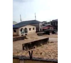 FLOOD SERIES: Flood in New Oko Oba, near Abule Egba, Lagos