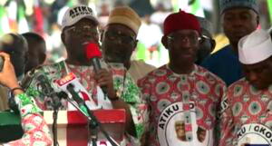 I’ll lift infrastructure; employ youths, women — Atiku tells Nasarawa supporters I’ll lift infrastructure; employ youths, women — Atiku tells Nasarawa supporters
