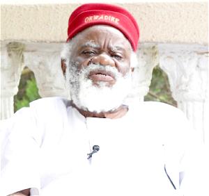Chief Ezeife I can prostrate before Buhari for Nnamdi Kanu to be released, says Igbo elder