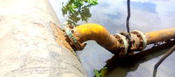 PHOTOS: Crude oil thieves’ major export pipeline, platform uncovered
