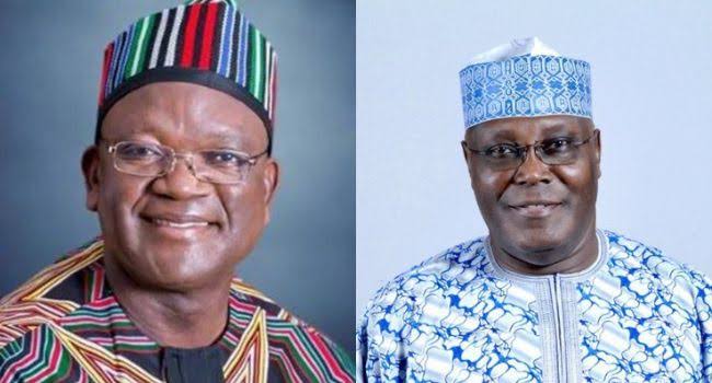 Ortom Atiku Why Benue people are angry with Atiku – AG, Gusa