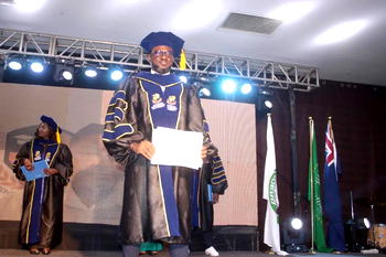 Peter Adejoh bags doctorate degree in Management and Leadership from American Management University, California