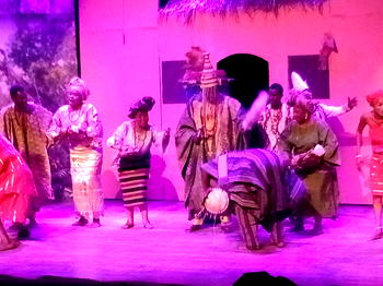 Reverberating sound of drums for united Nigeria