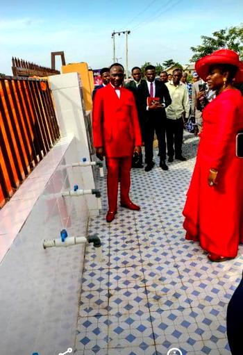 Becky Enenche empowers widows, youths, donates borehole to community