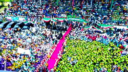 PDP rally: Traders throng Kogi stadium for brisk business