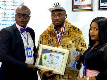 Leading-E firm wins an award from Silverbird TV