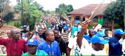 Ashaka on lockdown as youths, women rally support for Agege, Osanebi, APC