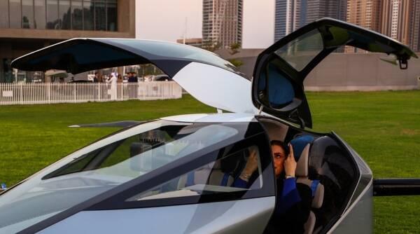  Xpeng tested an electric flying taxi model in Dubai
