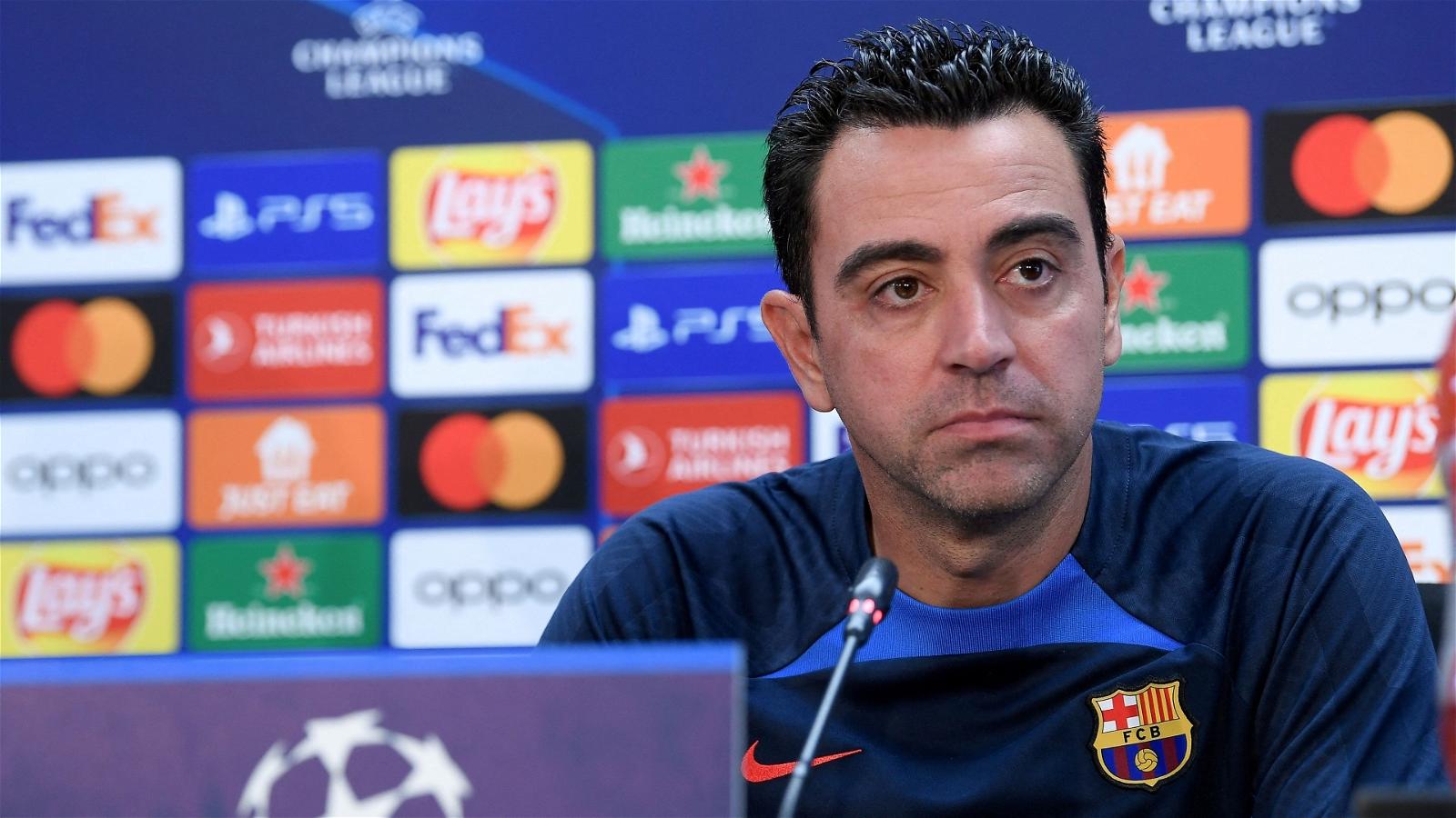 FC Barcelona Coach Xavi Discusses Job Security And Crisis Before Porto