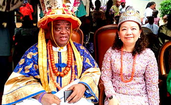 Igwe Okorie of Imeoha Nkerefi kingdom celebrates New Yam Festival