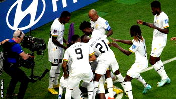 Kudus scores twice as Ghana pick first win