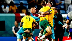 Australia shock Denmark 1-0, qualify for knockout round