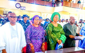 Oyebanji, Fayemi, others bid farewell to Ekiti Speaker, Afuye