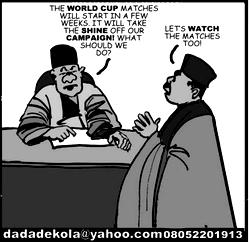 Cartoon: 2023 political footballers