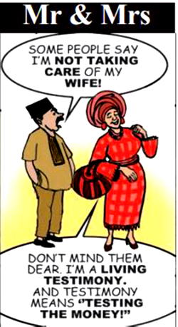 Mr & Mrs: Testi-money