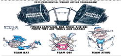 Cartoon: Who’s fit, fitter, fittest?