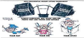 Cartoon: Who’s fit, fitter, fittest?