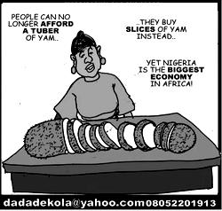 Cartoon: Sachetised economy