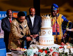 Elerinmo, Oba Arowotawaya II graces Zulu King’s coronation in South Africa
