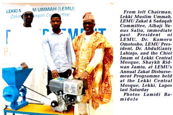 LEMU distributes N55m to 306 persons in zakat