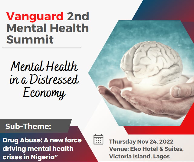 Vanguard set to host 2nd mental health summit - Vanguard News