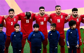 Iran players refuse to sing national anthem in Qatar