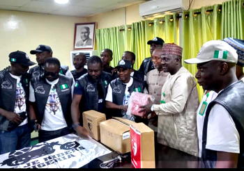 JeJe Riders International donates life saving equipment to Kaduna hospitals