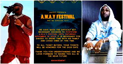 Davido postpones A.W.A.Y festival by one year