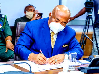 Gov Uzodimma signs Imo appropriation bill of N474b into law