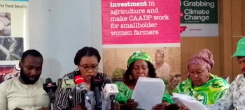 ActionAid, SWOFON, CNC decry 1.11% budgetary allocation on agric