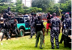 Police arrest 10 suspects, recover weapons after NURTW rampage in Osun