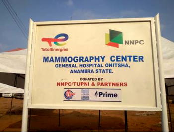 TotalEnergies builds, donates Mammography Centre to Onitsha General Hospital