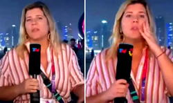 World Cup reporter robbed live on air in Qatar