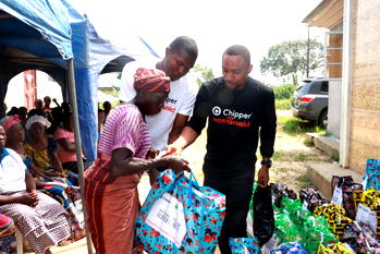 Flood Aftermath: ActionAid partners Chipper Cash to ameliorate plight of vulnerable families with cash, food items in Bayelsa