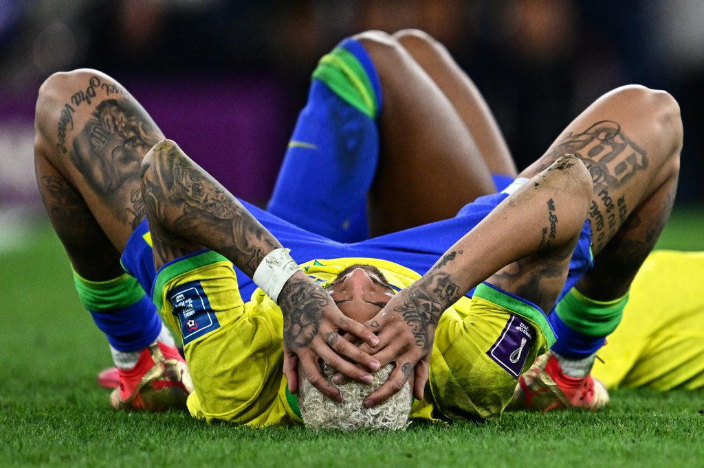 PHOTOS Brazil players in tears after World Cup exit Vanguard News
