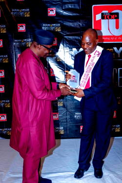 Peace Mass Transit Chairman, Dr. Sam Maduka Onyishi (MON), wins the Man of the Year Award