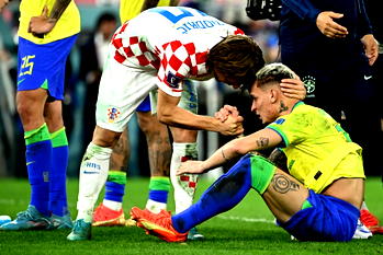 PHOTOS: Brazil players in tears after World Cup exit