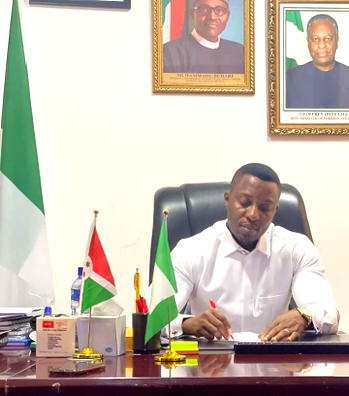 Embassy of Nigeria-Burundi, endorses Amb. Timothy Nwachukwu