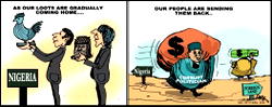 Cartoon: Re-looting returned loot