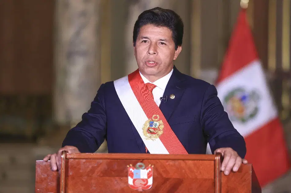 Court orders ousted Peru’s president to spend 18 months in detention