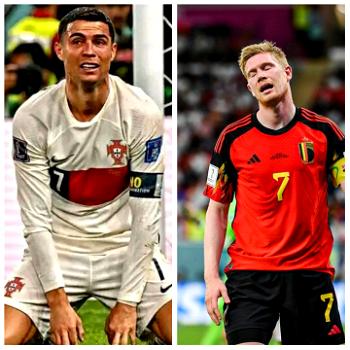 Ronaldo, De Bruyne, 8 other players that flopped at 2022 FIFA World Cup