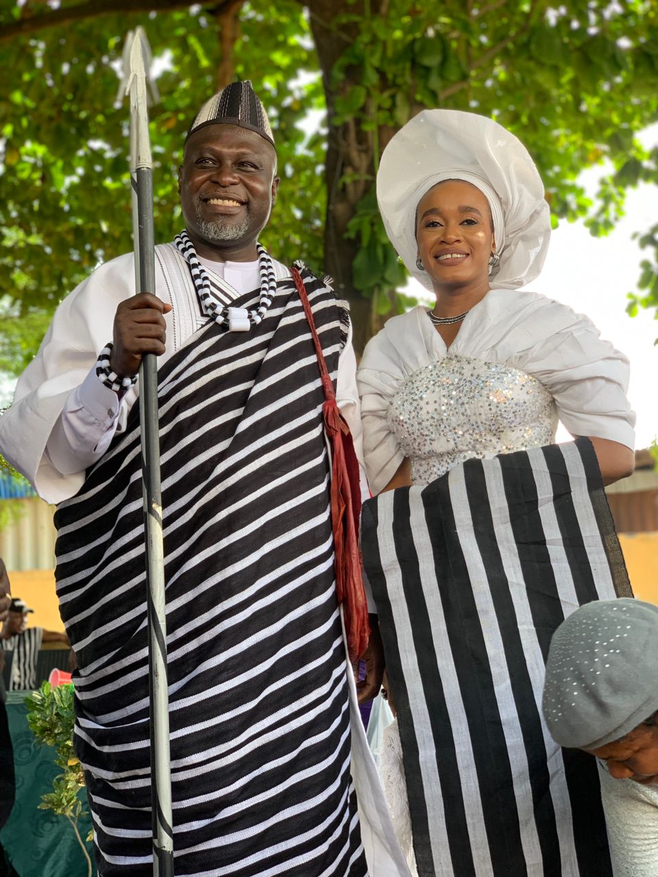 Mike Okwoche and his wife Emem Ime