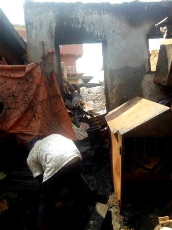 Goods worth over N300m lost as fire destroys chemical warehouse in Onitsha