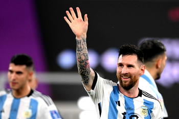 Maradona pushing us from heaven – Messi