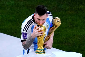 Messi hits football immortality