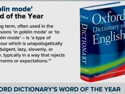 Oxford Dictionary names ‘goblin mode’ its word of the year