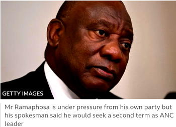 South Africa’s Cyril Ramaphosa won’t resign, says spokesman