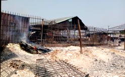 Timber traders count losses as inferno consumes market in Imo