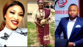 Olakunle Churchill’s cousin slams Tonto Dikeh over ‘mini man’ statement