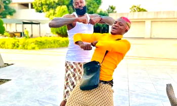 [Video]: Portable visits ex-Arsenal footballer Emmanuel Adebayo
